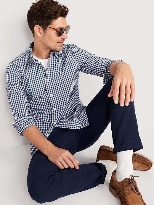 Slim Fit Built-In Flex Poplin Everyday Shirt Product Image
