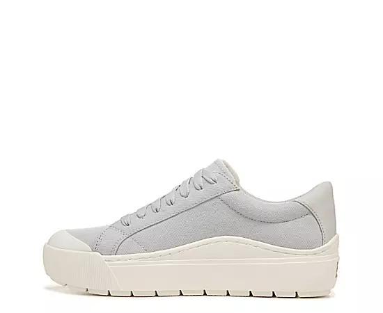Dr. Scholl's Time Off Women's Platform Sneakers, Size: 6.5, Vapor Gray White Product Image