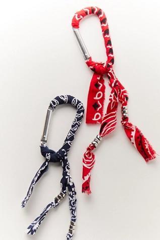 Bandana Carabiner Bag Charm Product Image