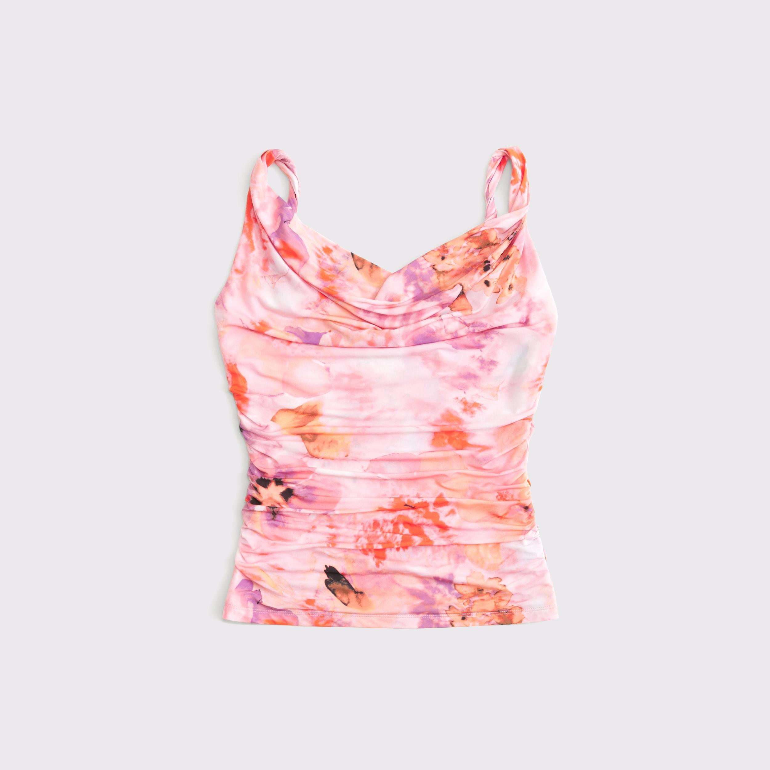 Cowl Neck Twist Top Product Image