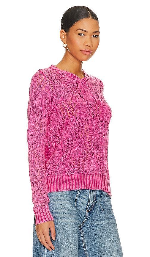 Delilah V-neck Sweater Central Park West Product Image
