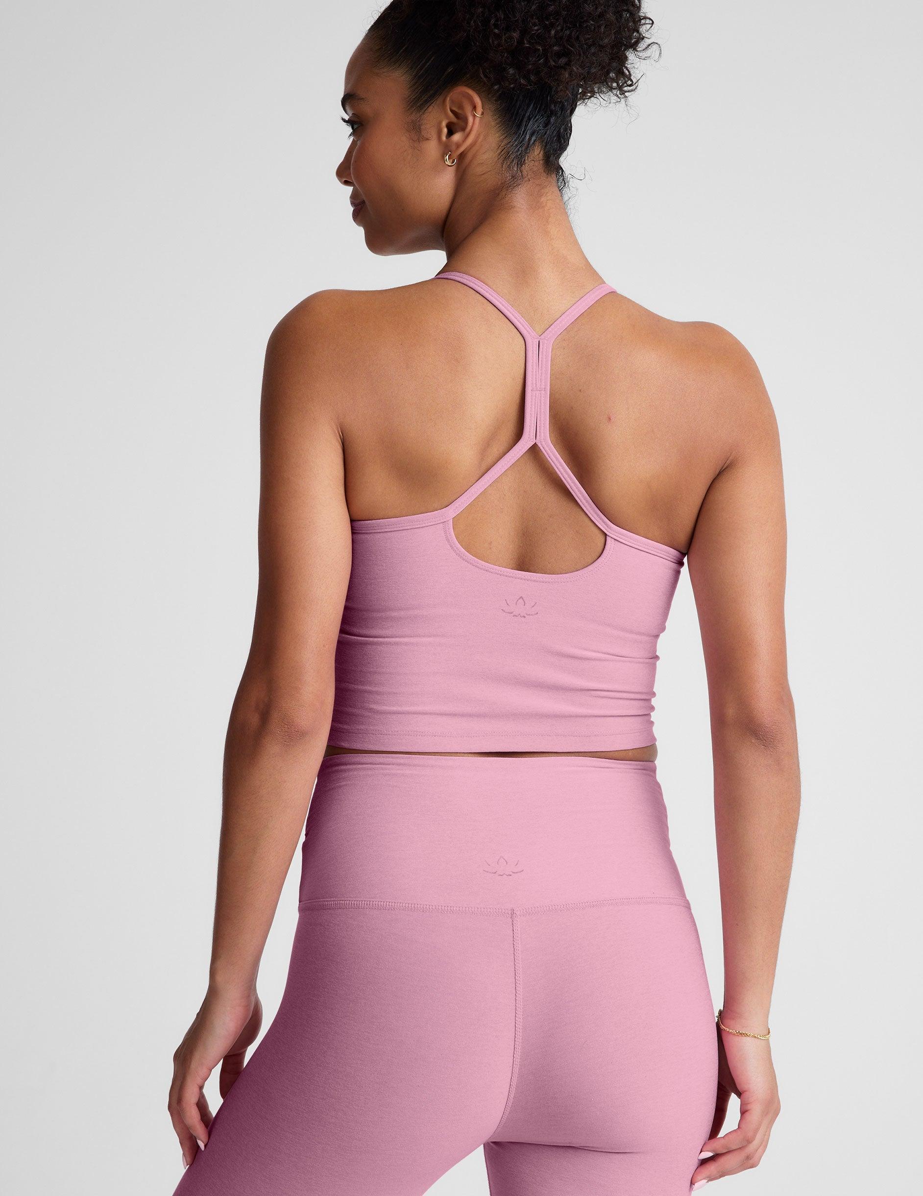 Spacedye Slim Racerback Cropped Tank Product Image