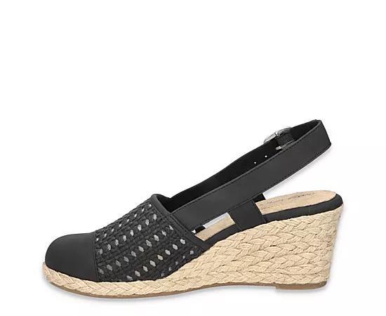 Easy Street Taffy Womens Slingback Espadrille Wedges Product Image