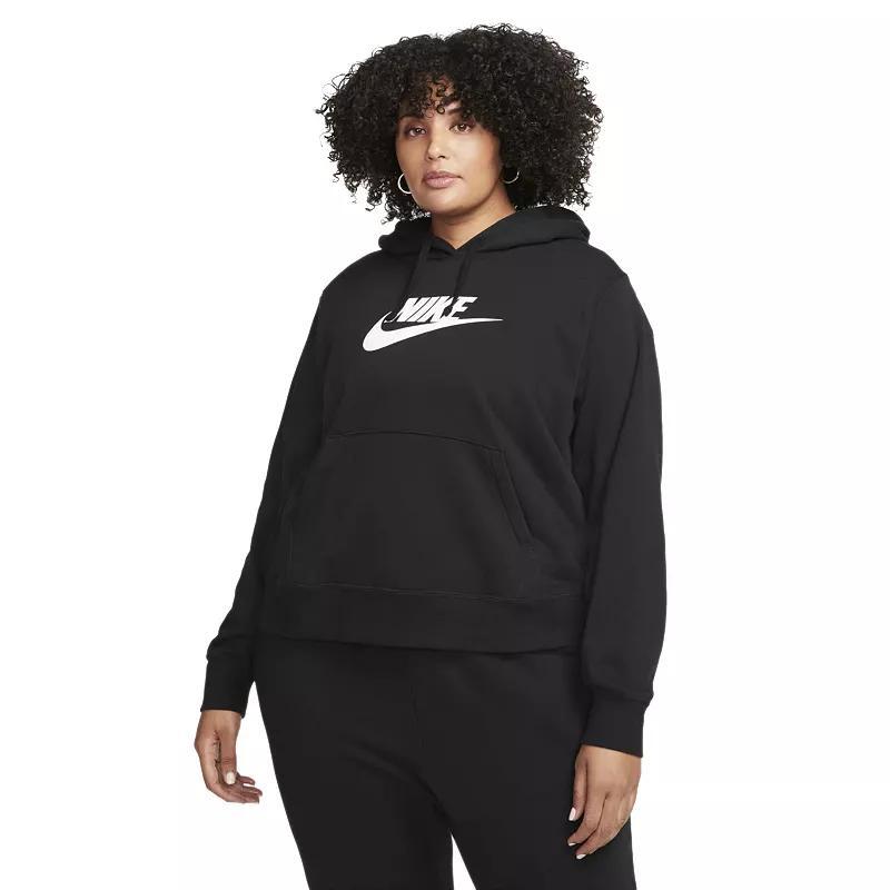 Nike Sportswear Club Fleece Women's Pullover Hoodie (Plus Size) Product Image