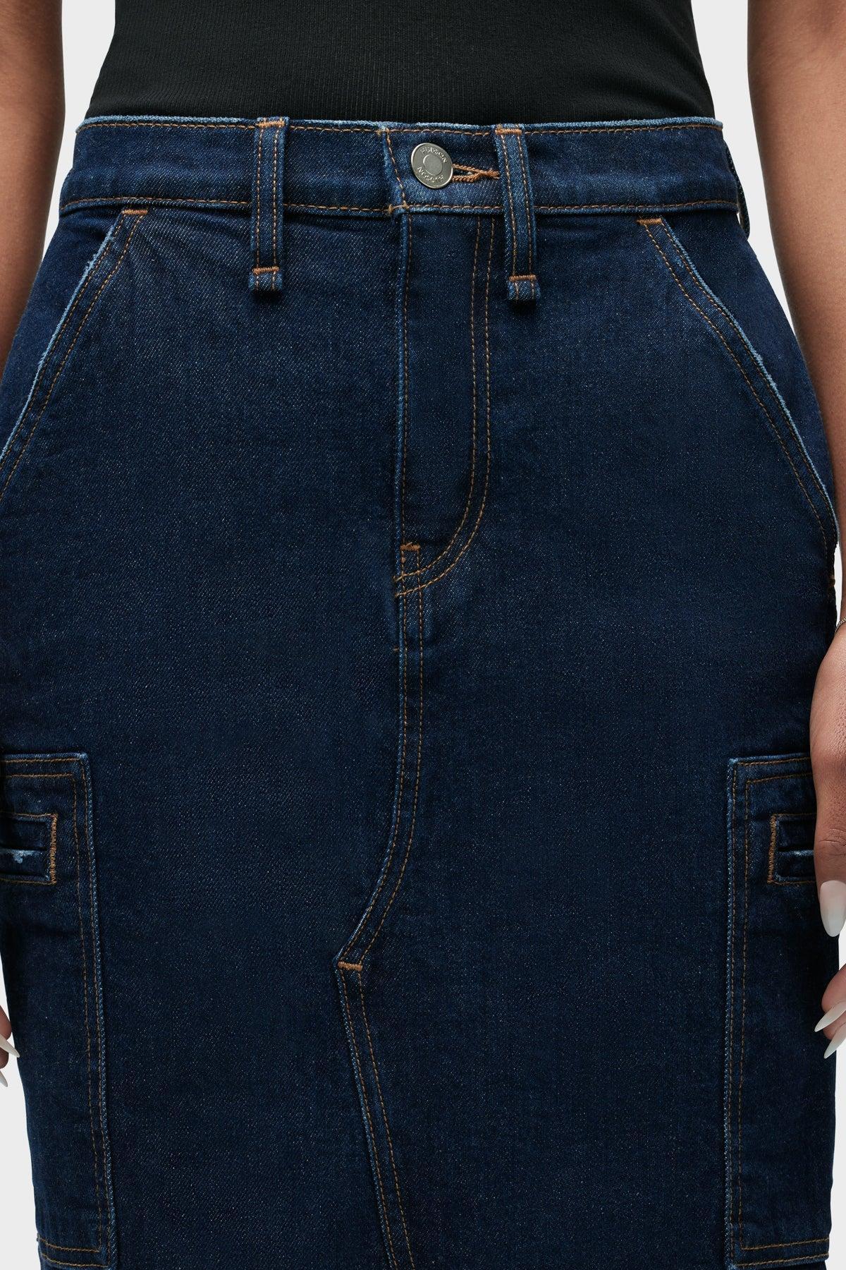 Reconstructed Skirt w/ Cargo Welt Pockets Female Product Image