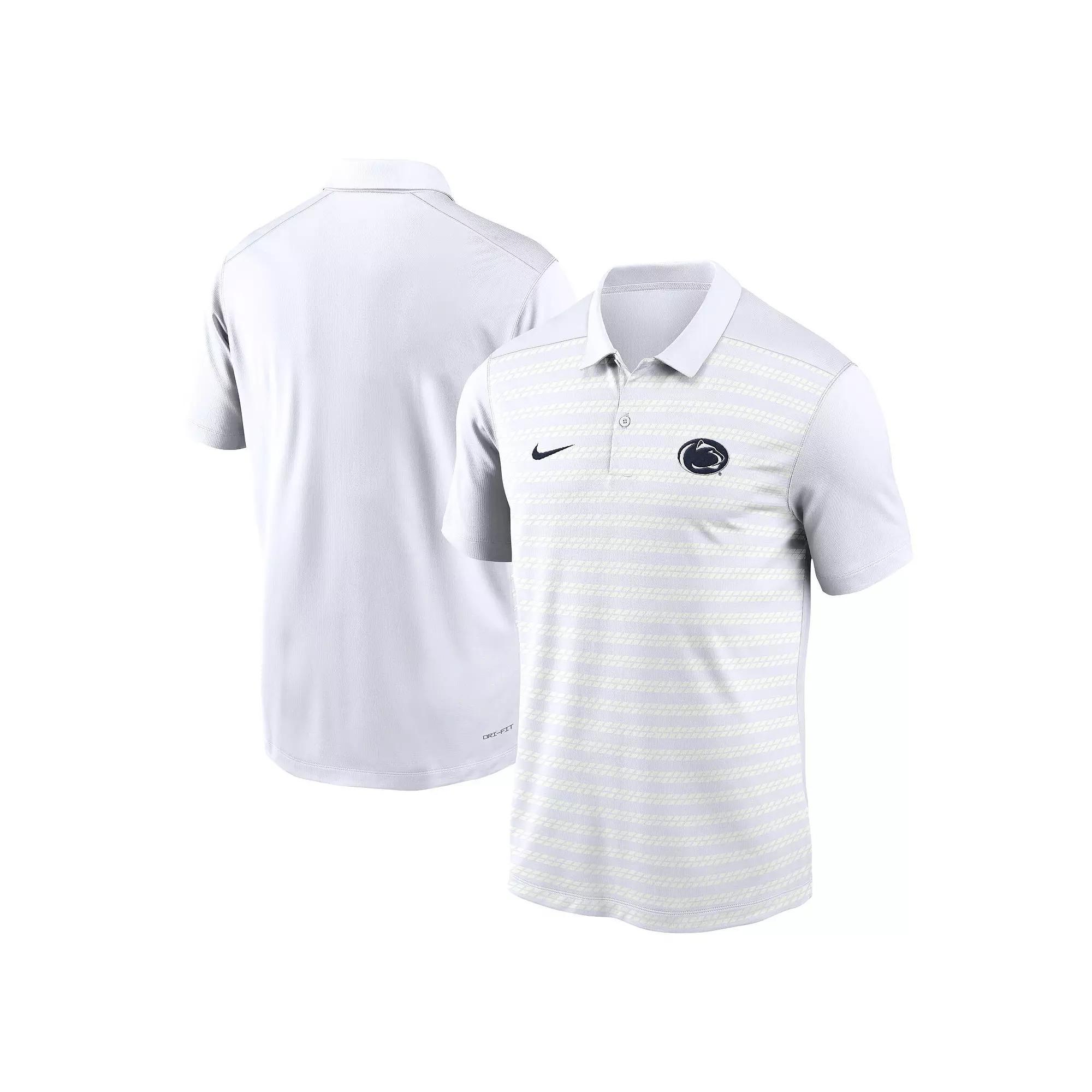 Men's Nike White Penn State Nittany Lions 2024 Early Season Coaches Sideline Performance Polo, Size: XXL Product Image