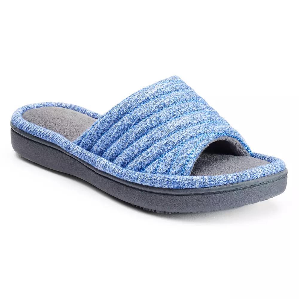 isotoner Andrea Space Knit Womens Slide Slippers Product Image