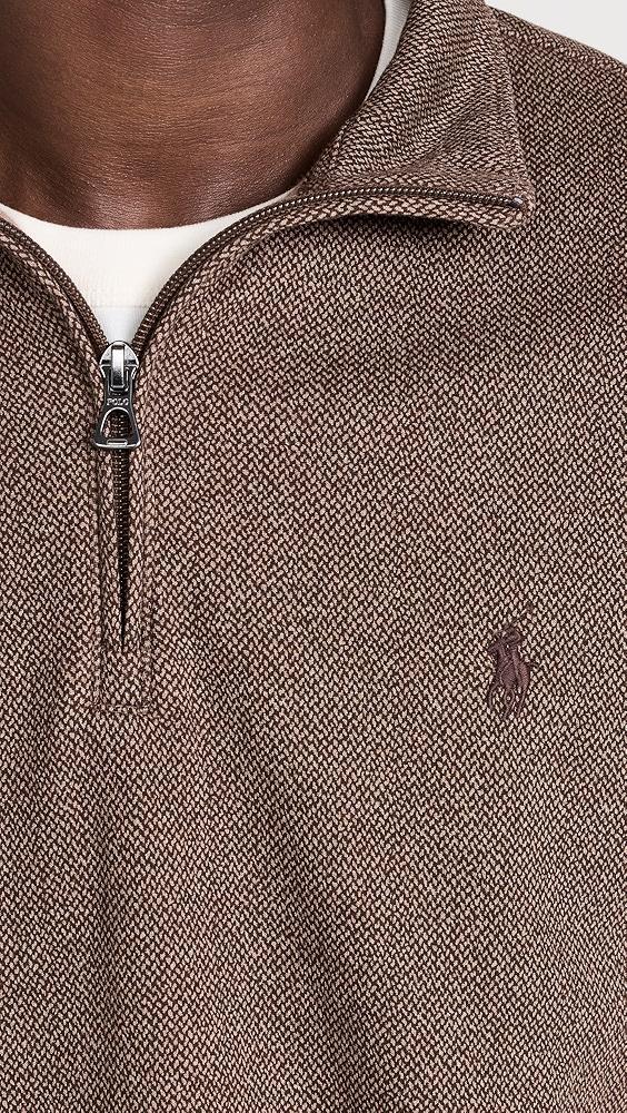 Polo Ralph Lauren Lux Jersey Half Zip Sweater | Shopbop Product Image
