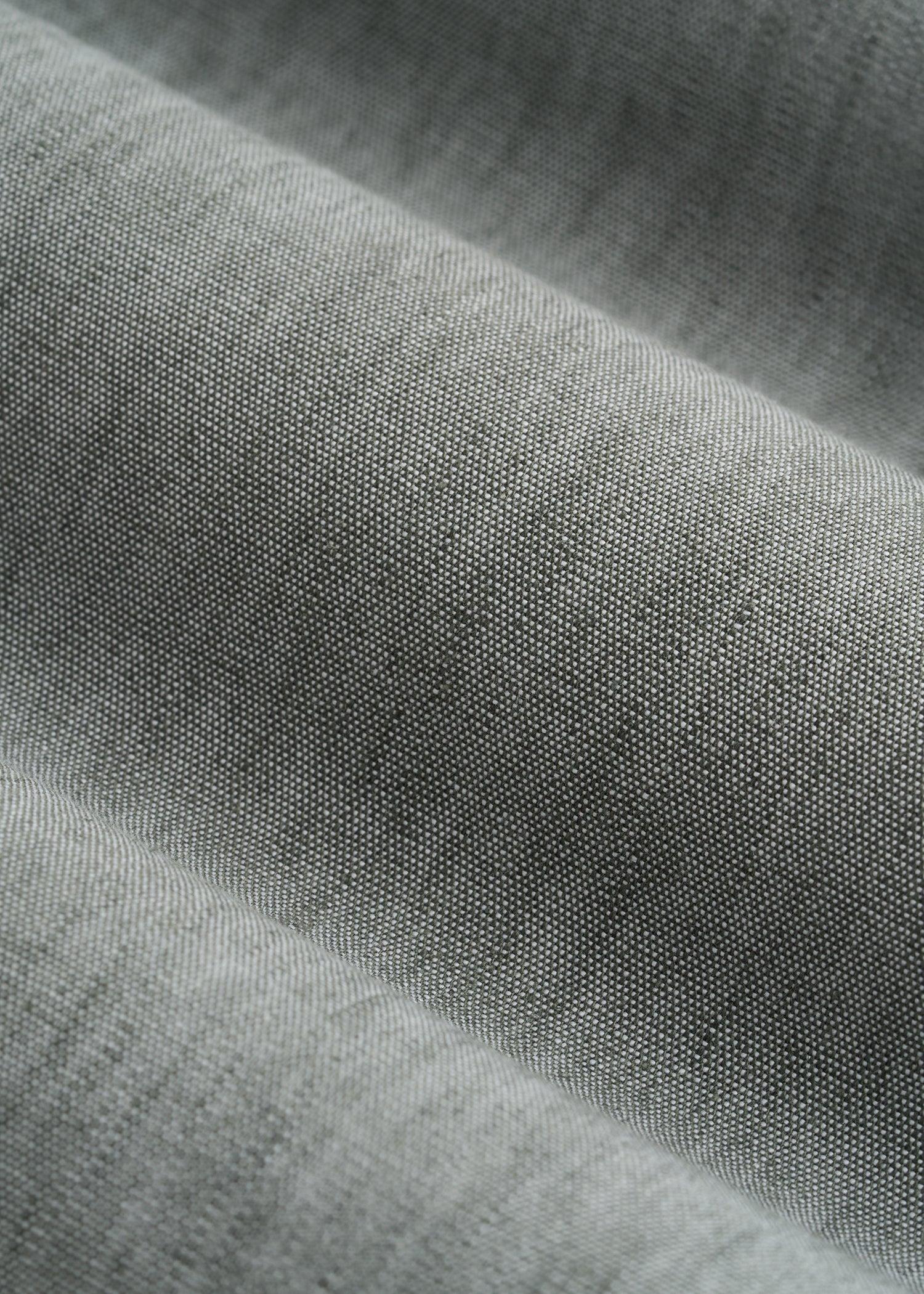 Stretch Linen Dress Shirt for Tall Men in Evergreen Mix Product Image