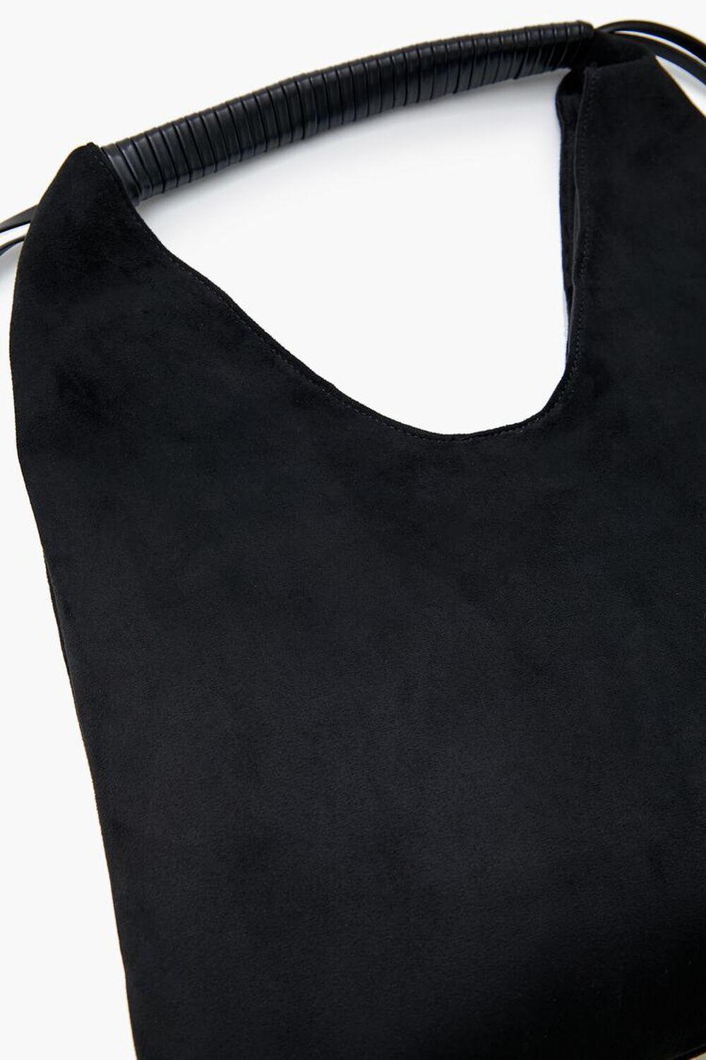 Faux Suede & Leather Tote Bag | Forever 21 Product Image