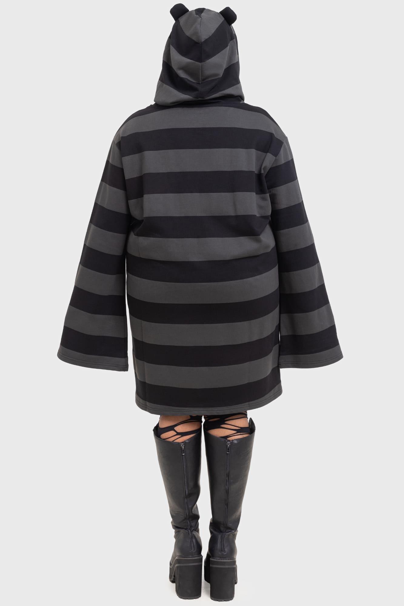 Harajuku Hooded Dress Female Product Image