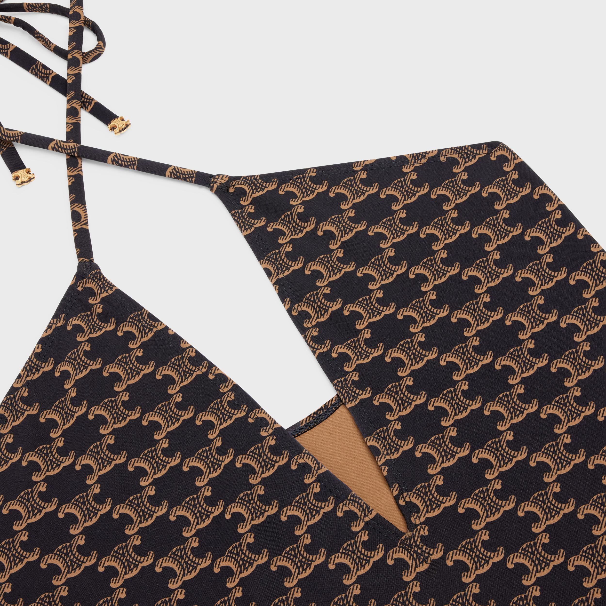SWIMSUIT IN MONOGRAM JERSEY Product Image