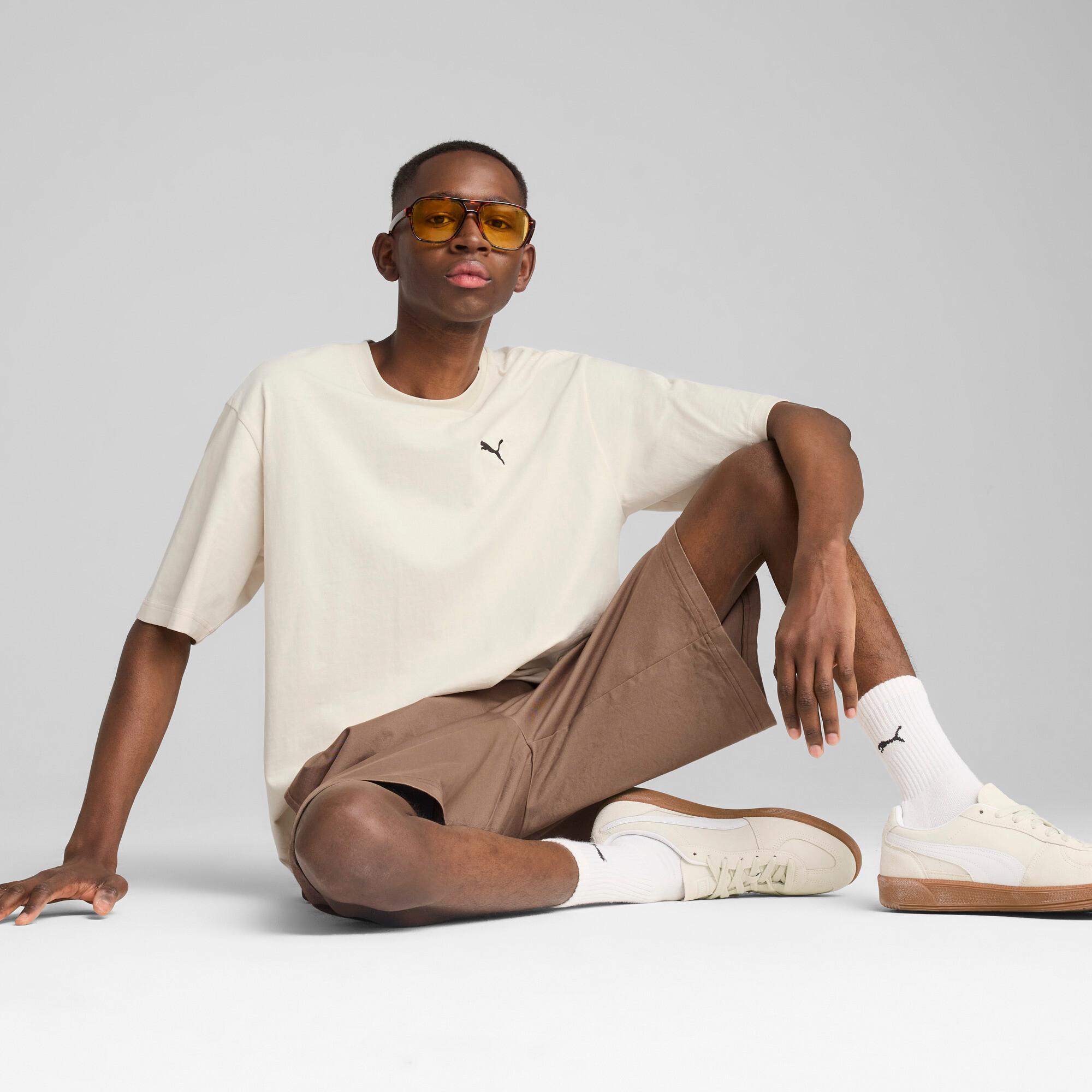 PUMA WARDROBE ESSENTIALS Men's Boxy T-Shirt Product Image