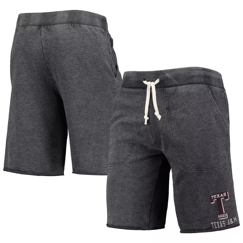 Mens Heathered Black Alternative Apparel Texas A&M Aggies Victory Lounge Shorts Product Image