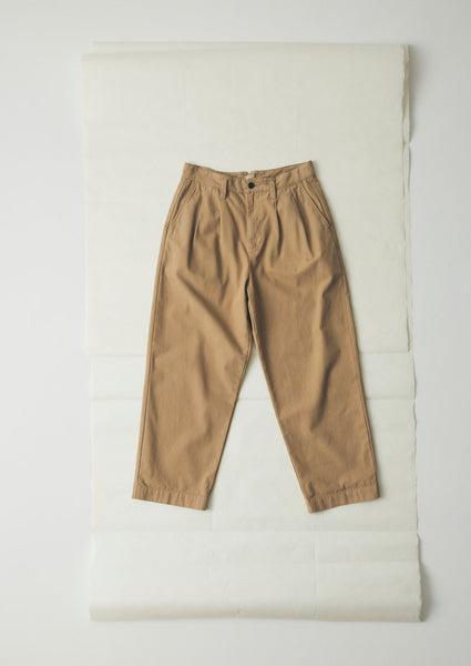 Bill Cotton Wide Leg Pants | Ash Brown Product Image