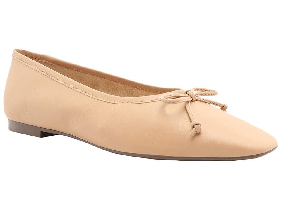 Womens Arissa Leather Ballet Flats Product Image