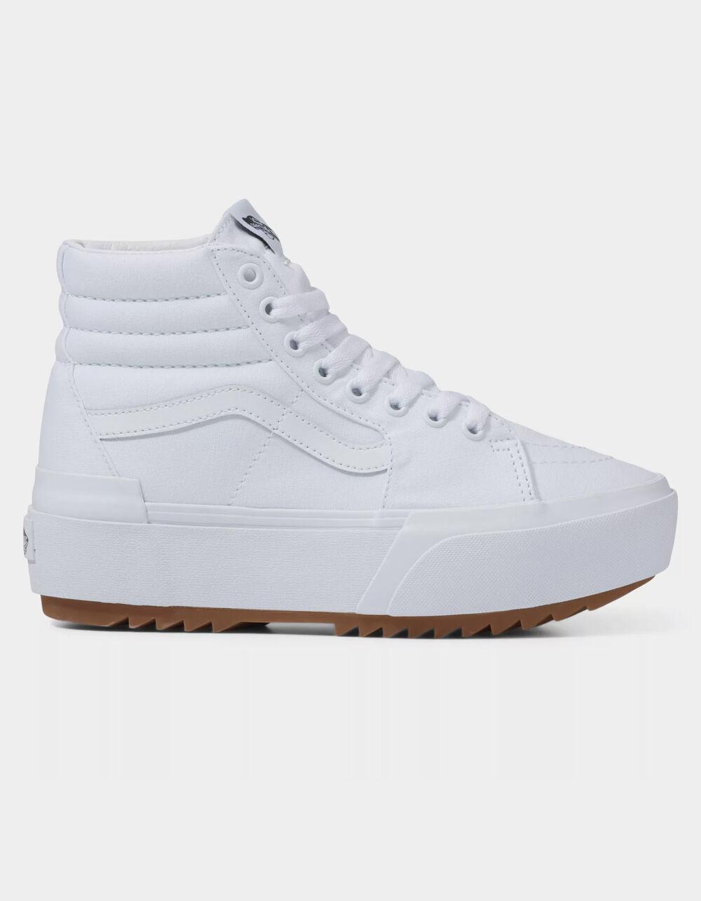 VANS Canvas Sk8-Hi Stacked Womens Shoes Product Image