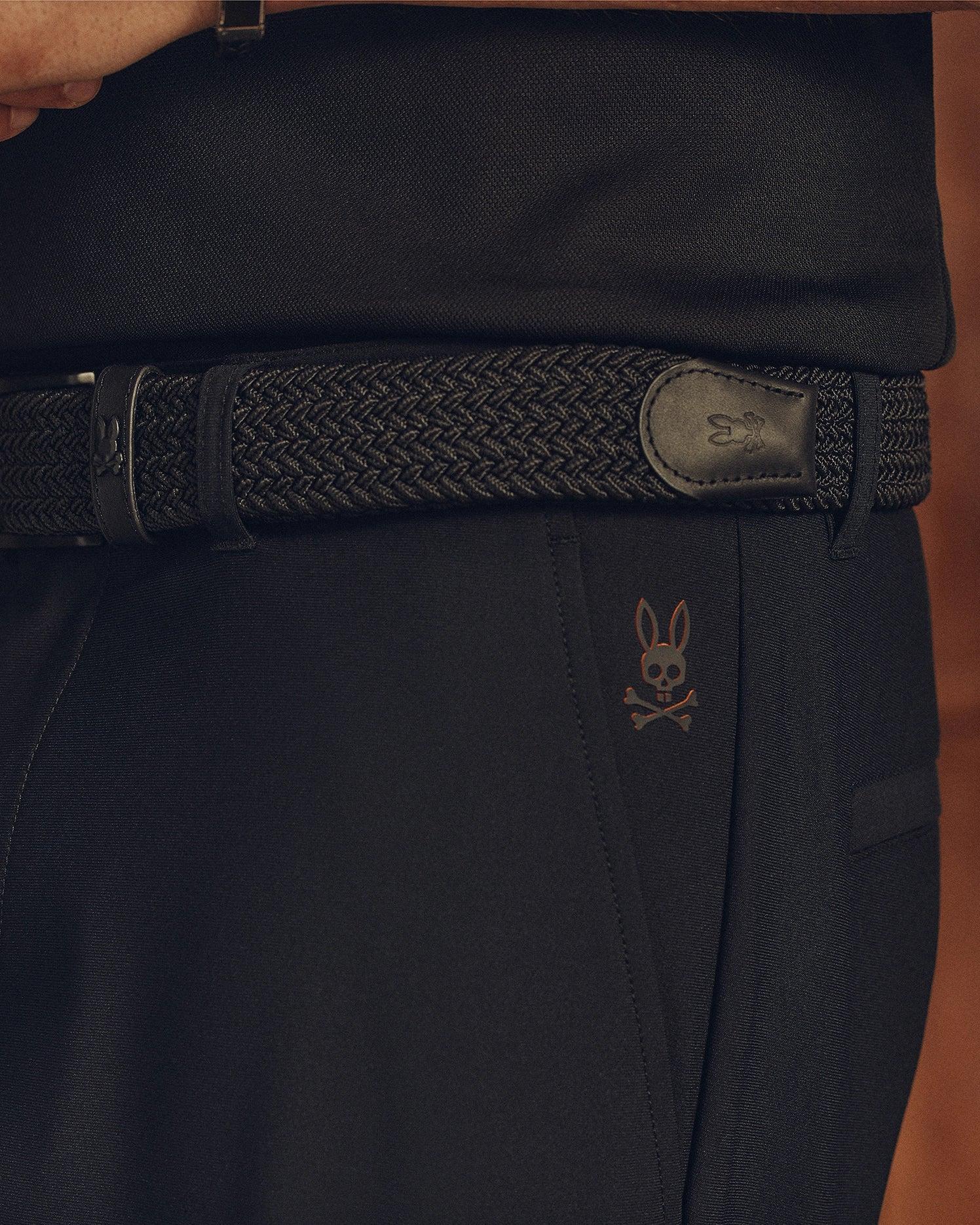 Men's Stretch Braided Belt 001 BLACK / S/M Product Image