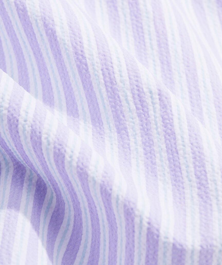 7 Inch Seersucker Chappy Swim Trunks Product Image