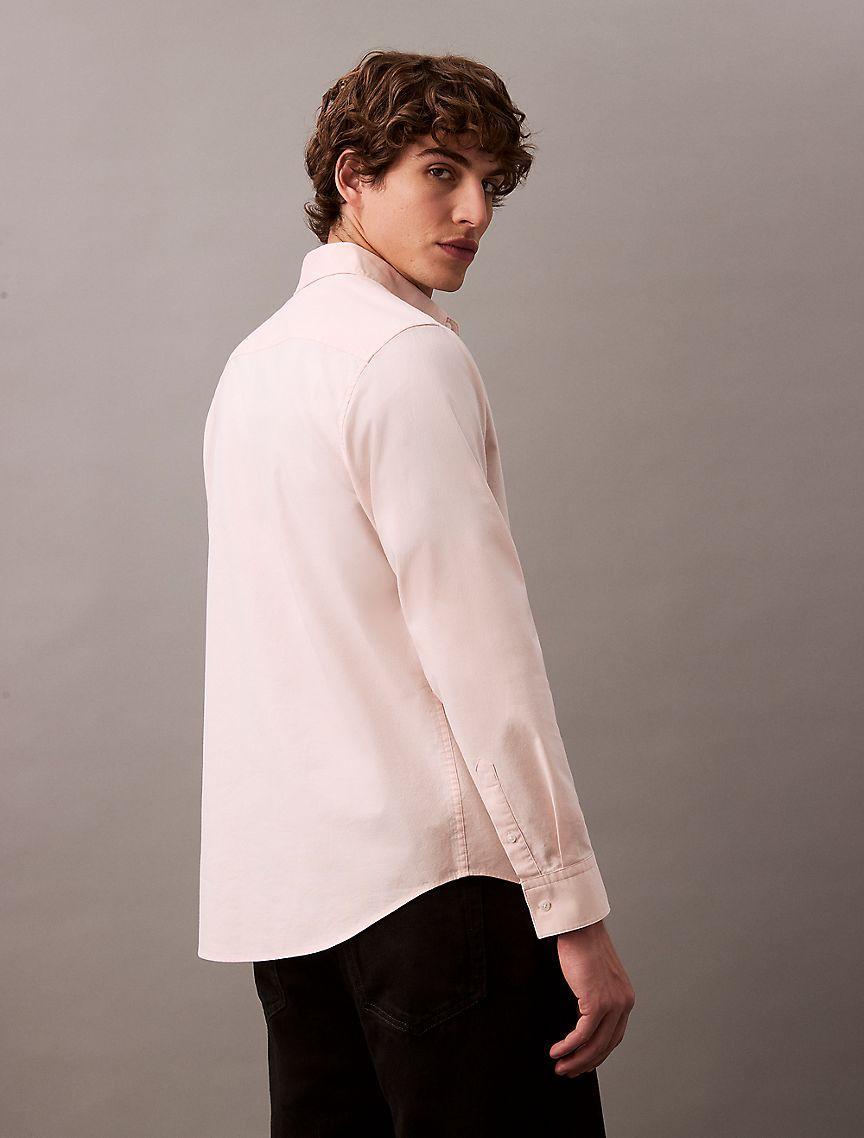 Solid Oxford Classic Button-Down Shirt Product Image