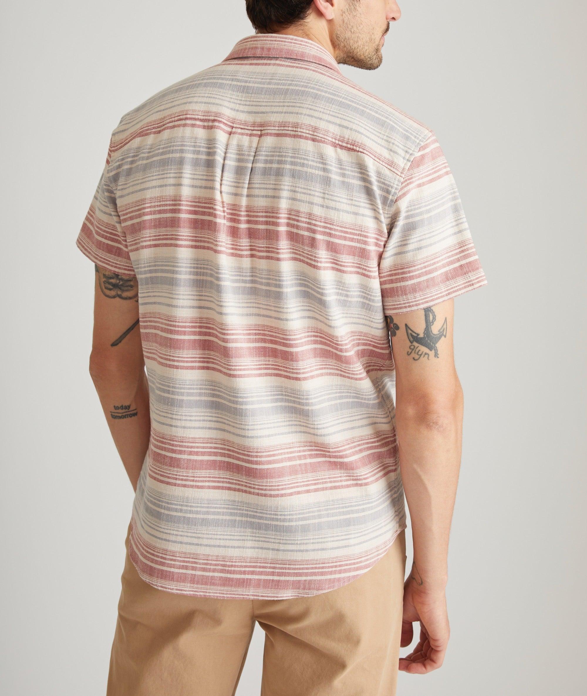 Engineered Stripe Polo Product Image