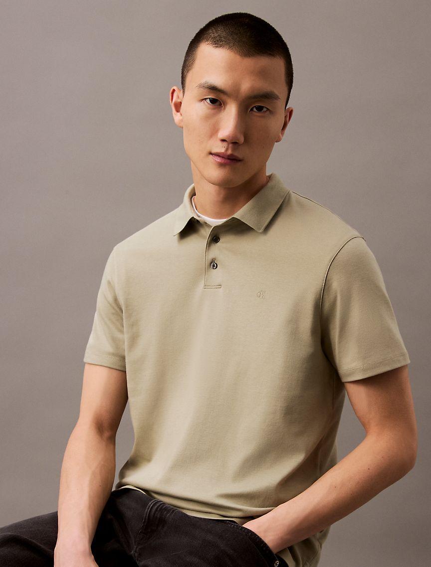 Pima Cotton Classic Polo Shirt Product Image