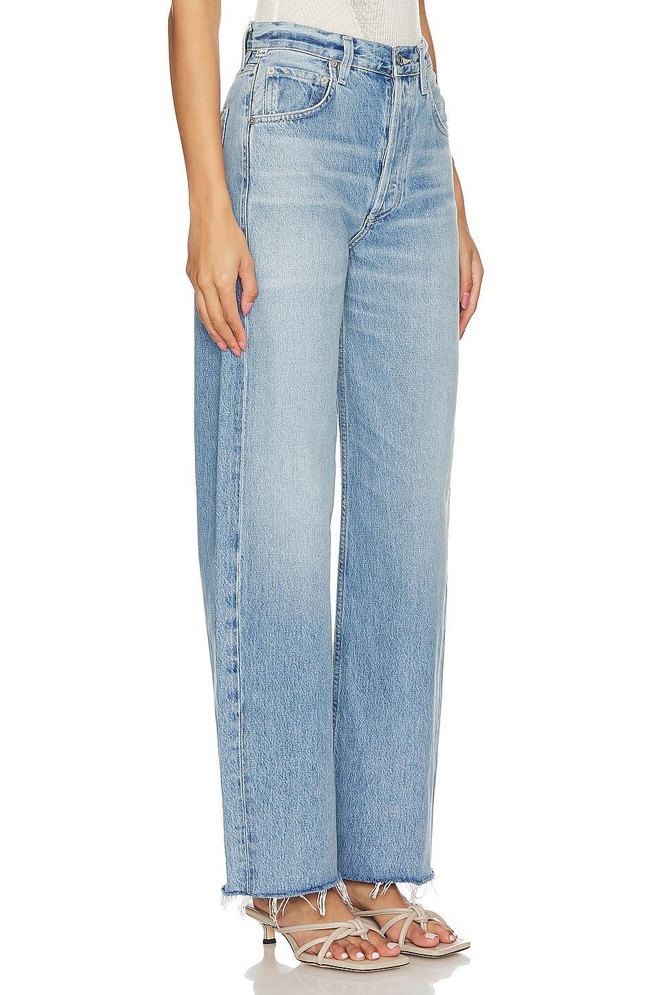 Ayla Split Hem Jeans Product Image