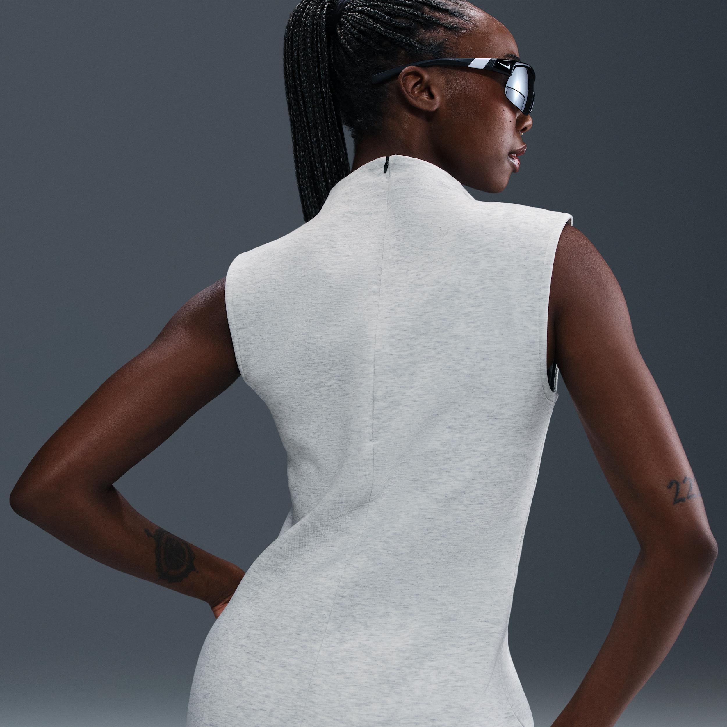 Women's Nike Sportswear Tech Fleece Slim Maxi Tank Top Dress Product Image
