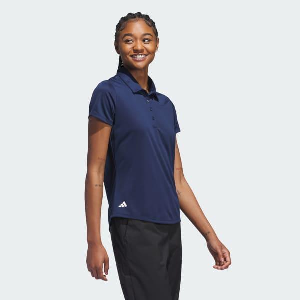 Women's Solid Performance Short Sleeve Polo Shirt Product Image