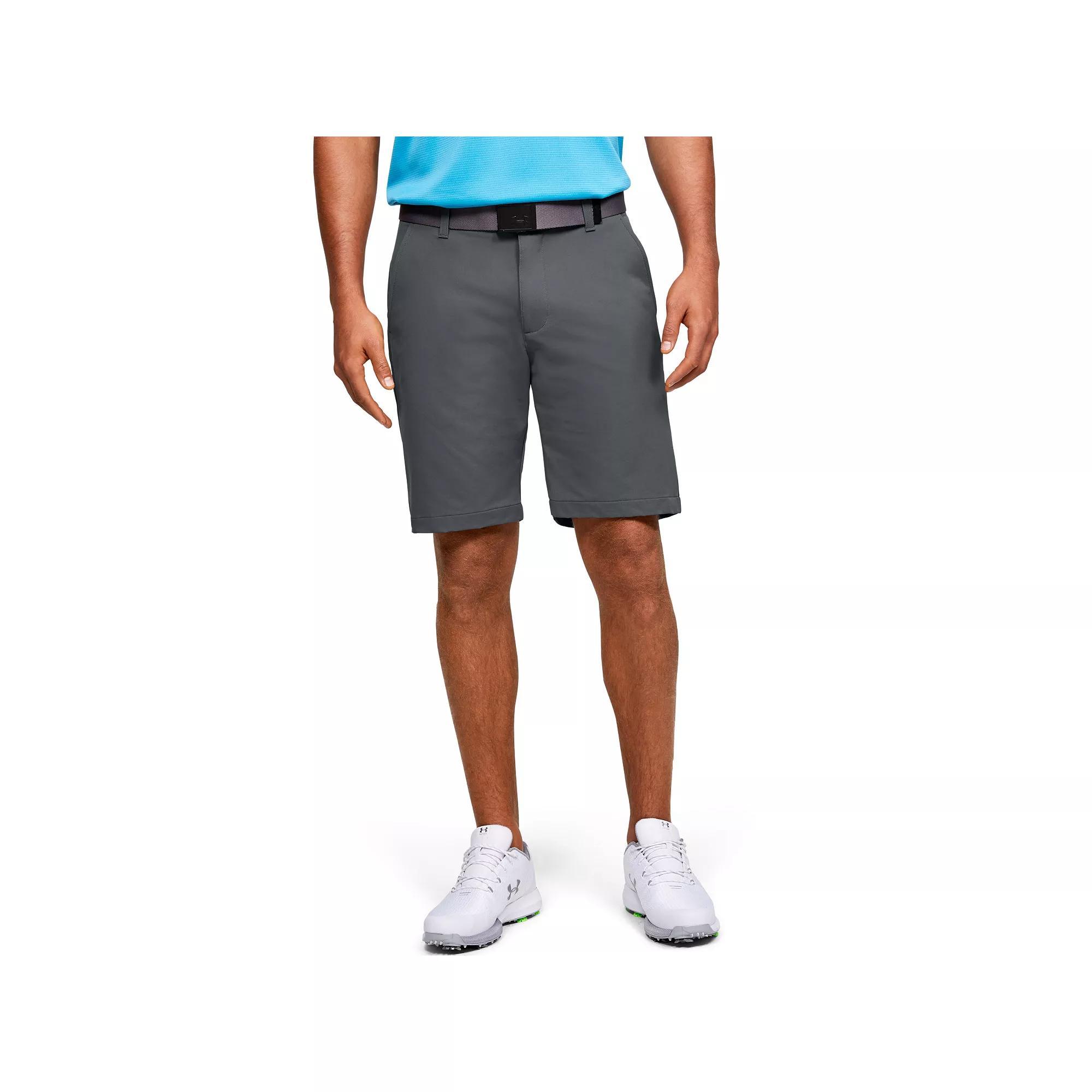 Men's Under Armour 10-in. Golf Moisture Wicking Shorts, Size: 40, Black Navy Product Image
