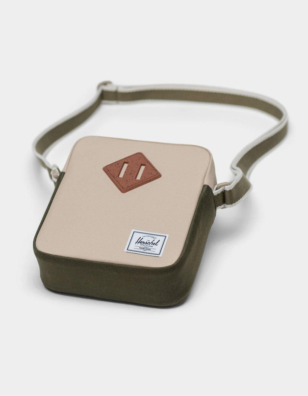 HERSCHEL SUPPLY CO. Heritage Crossbody Bag - BLACK/FOUR LEAF CLOVER Product Image