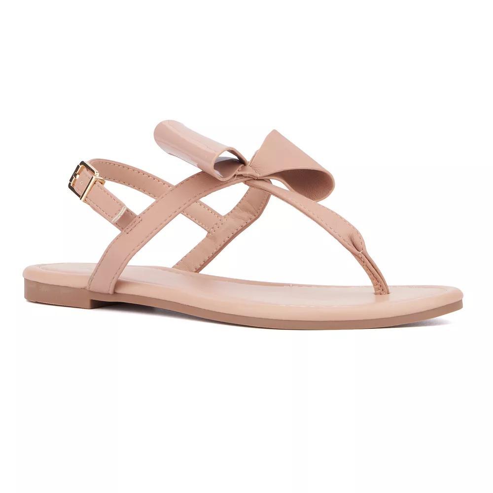 New York & Company Abril Womens Thong Sandals Product Image
