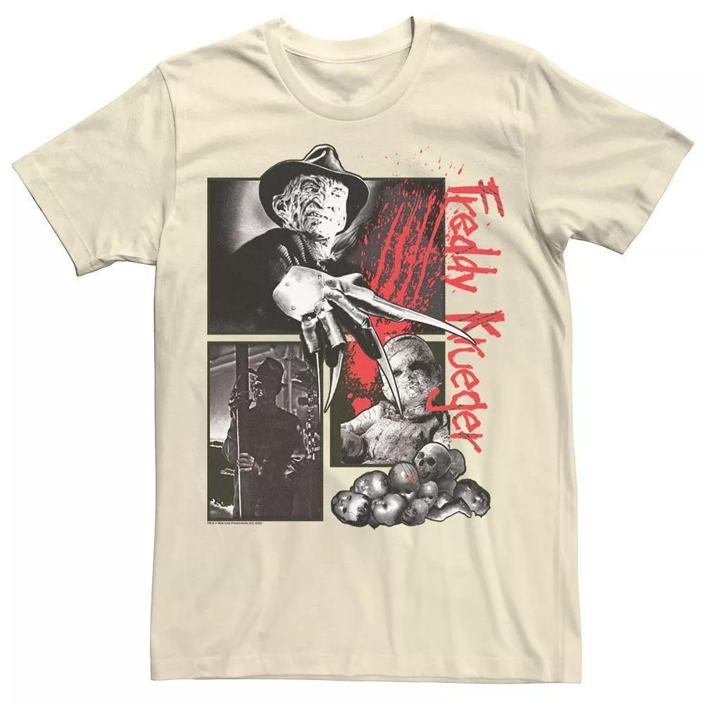 Men's Nightmare On Elm Street Freddy Poster Tee, Size: XXL, White Product Image