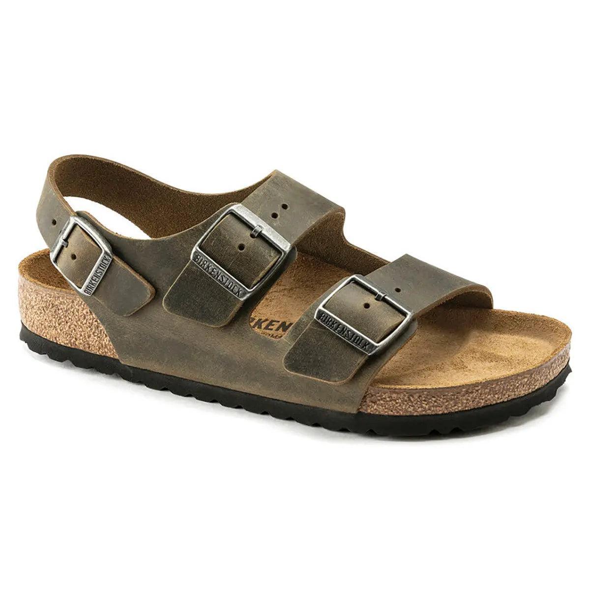 Birkenstock Mens Milano Leather Sandals Product Image