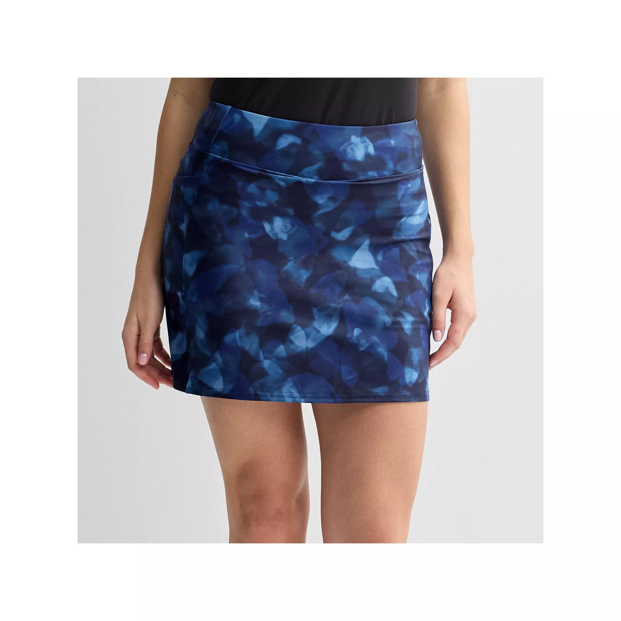 Women's Tek Gear® Ultrastretch Skort, Size: Small, Blue Flittering Product Image