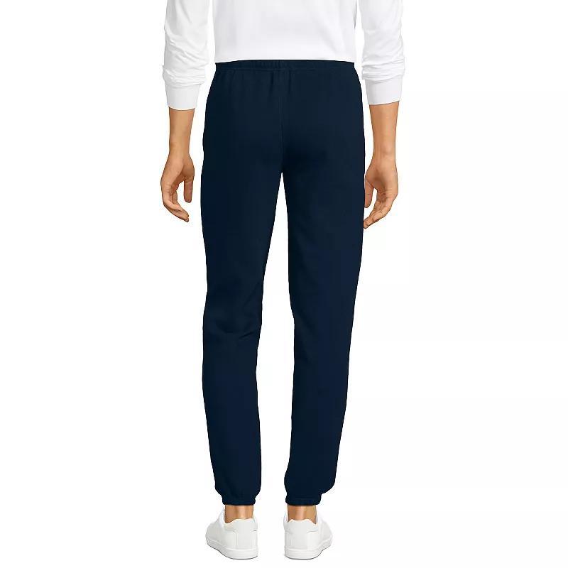 Men's Lands' End Serious Sweats Drawstring Sweatpants, Size: Large, Evening Blue Product Image