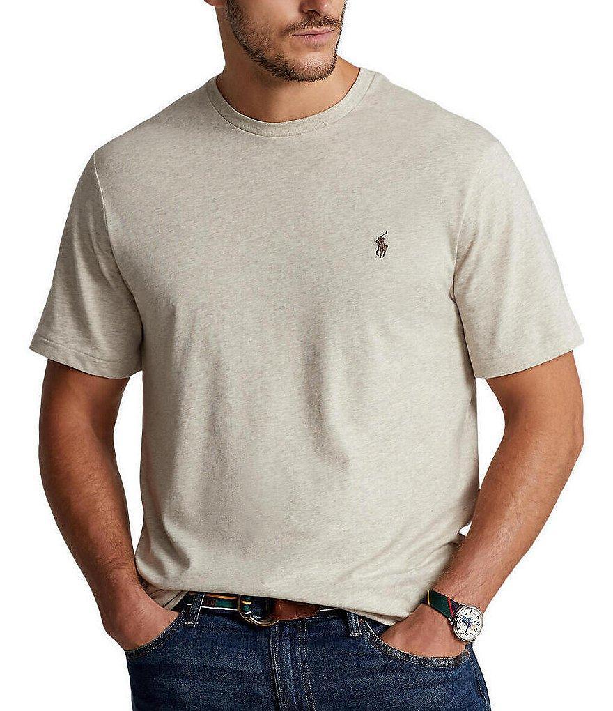 Polo Ralph Lauren Big & Tall Solid Short Sleeve T-Shirt Product Image