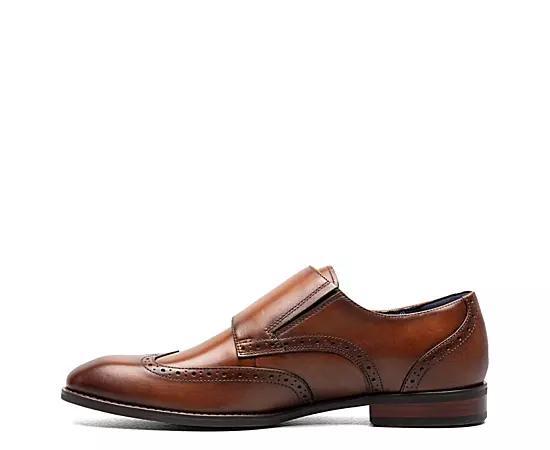 Stacy Adams Mens Karson Wingtip Double Monk Strap Product Image