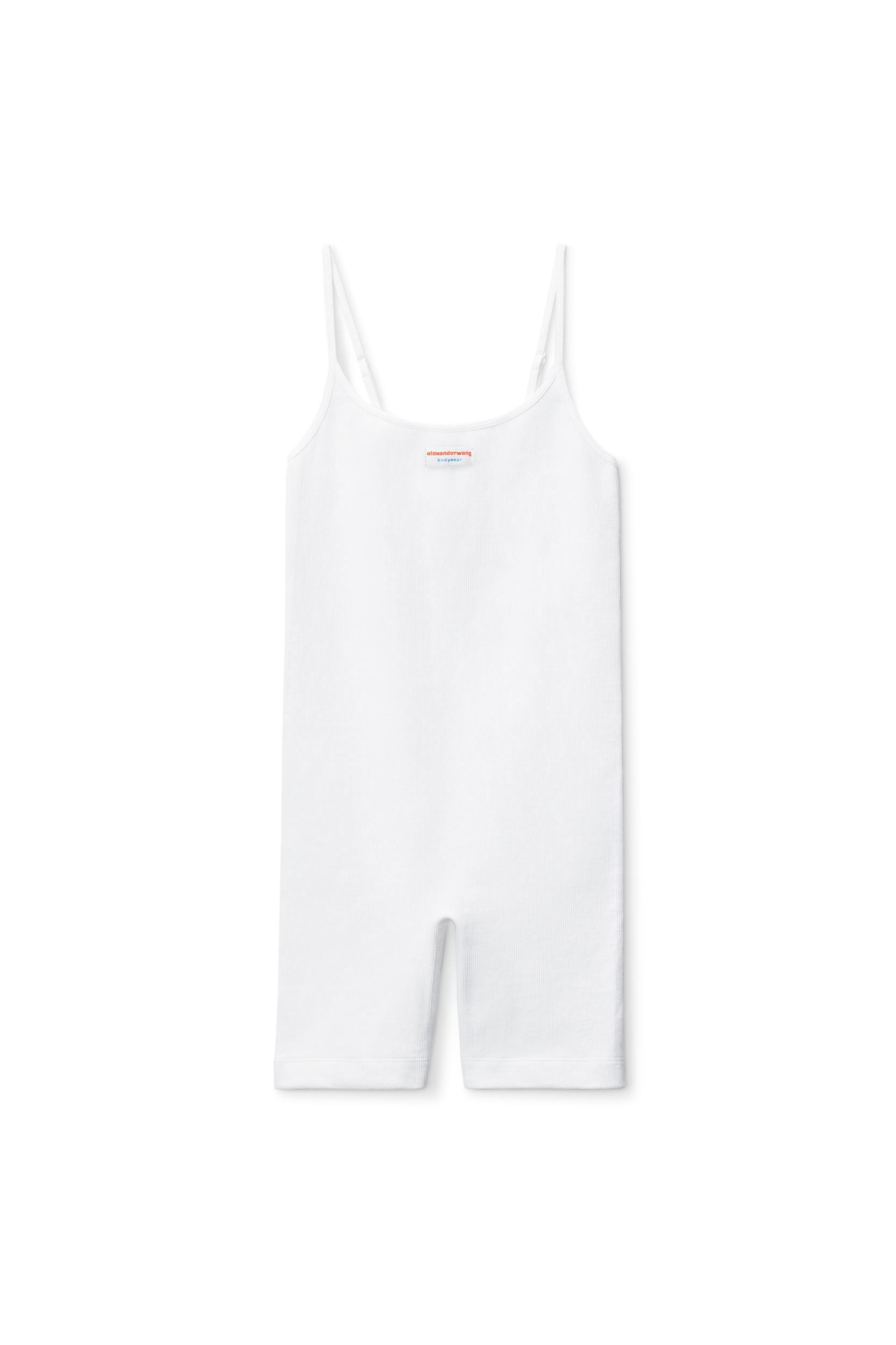 Crystal Hotfix Cropped Camisole In Waffle Knit Product Image