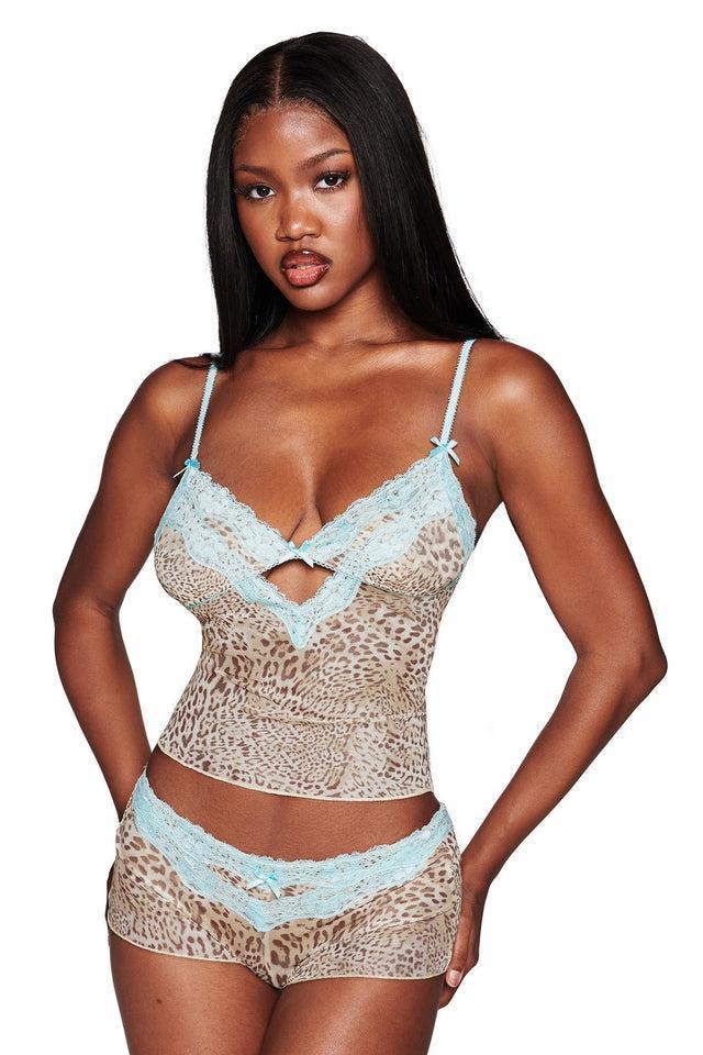 TASHA SHORT - LEOPARD LIMBO Product Image