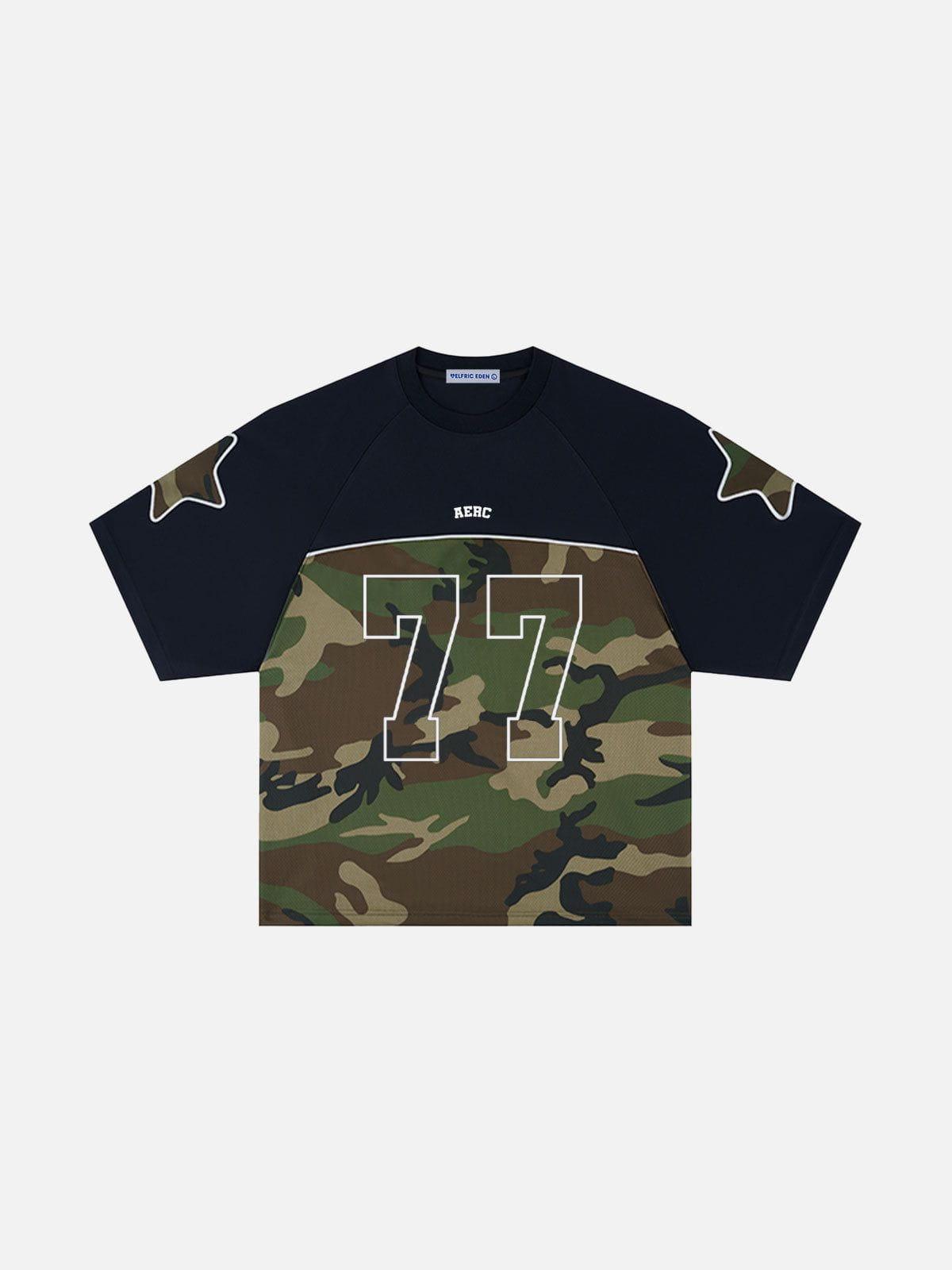 Aelfric Eden 77 Camouflage Patchwork Jersey Product Image