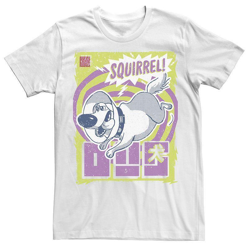 Disney / Pixar's Up Dug Men's Kanji Poster Tee, Size: Medium, White Product Image