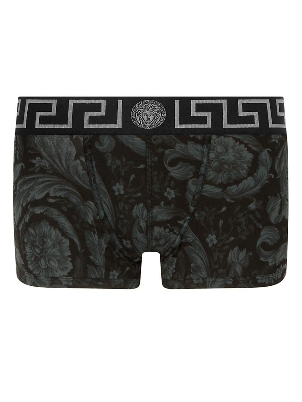 Mens Stretch Cotton Boxer Briefs Product Image