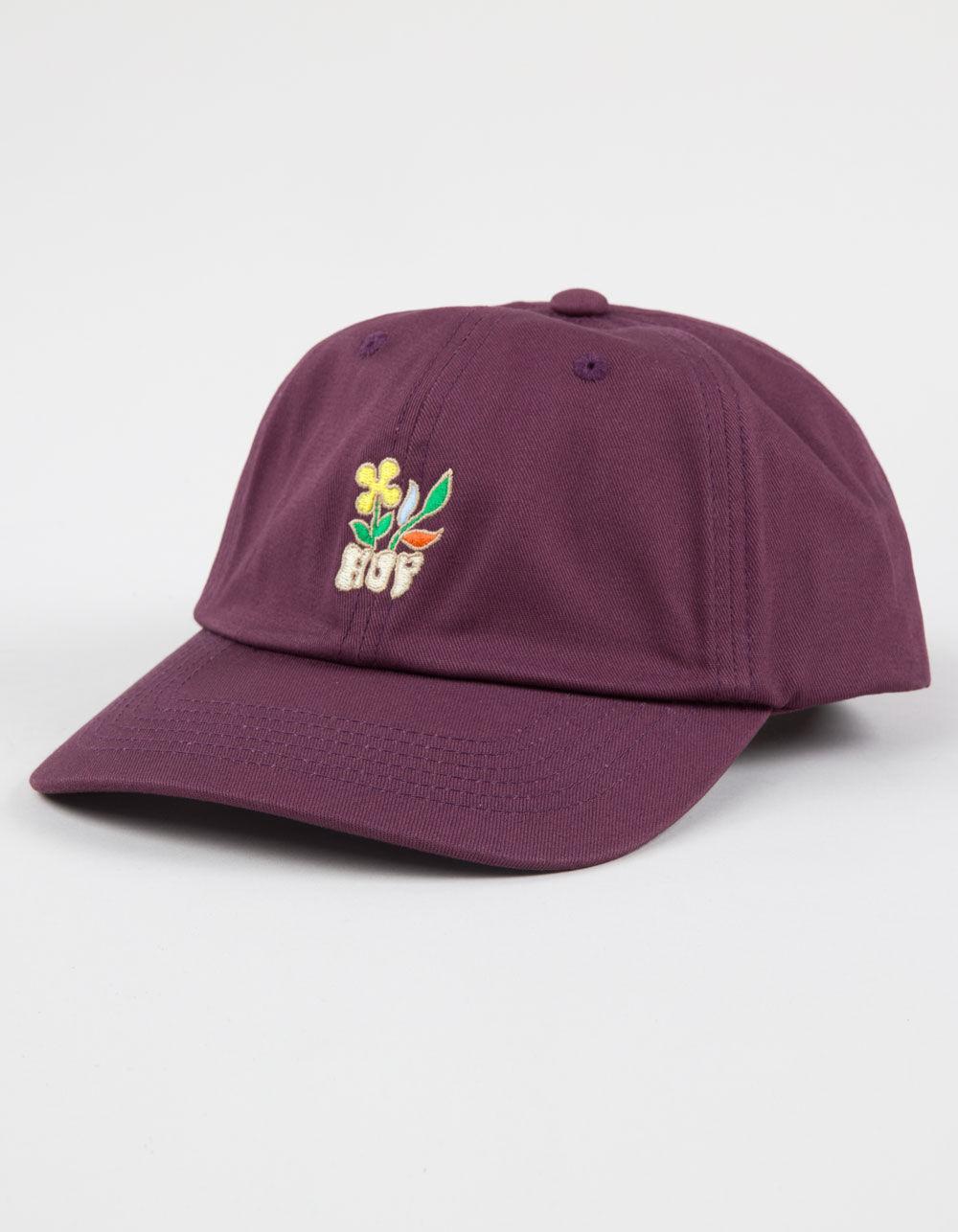 HUF Bloom CV 6 Panel Strapback Hat - GREEN Product Image
