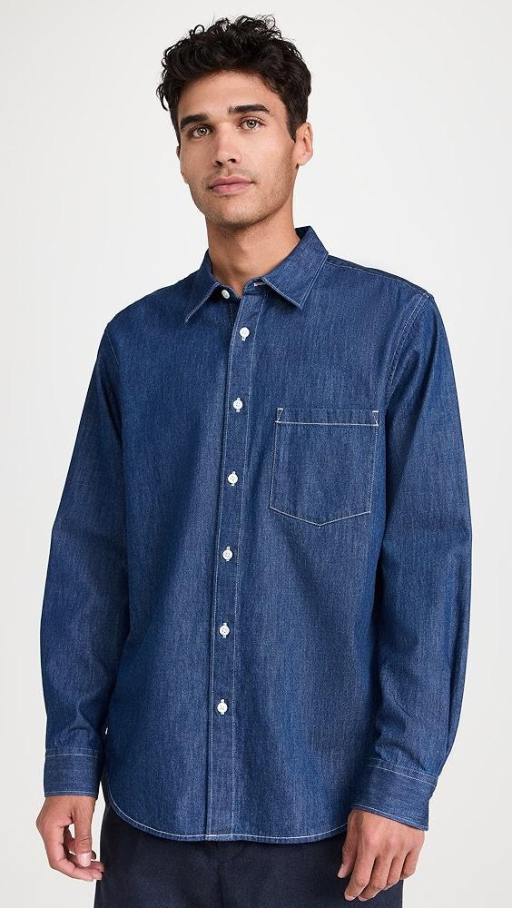 Theory Irving Denim Shirt | Shopbop Product Image