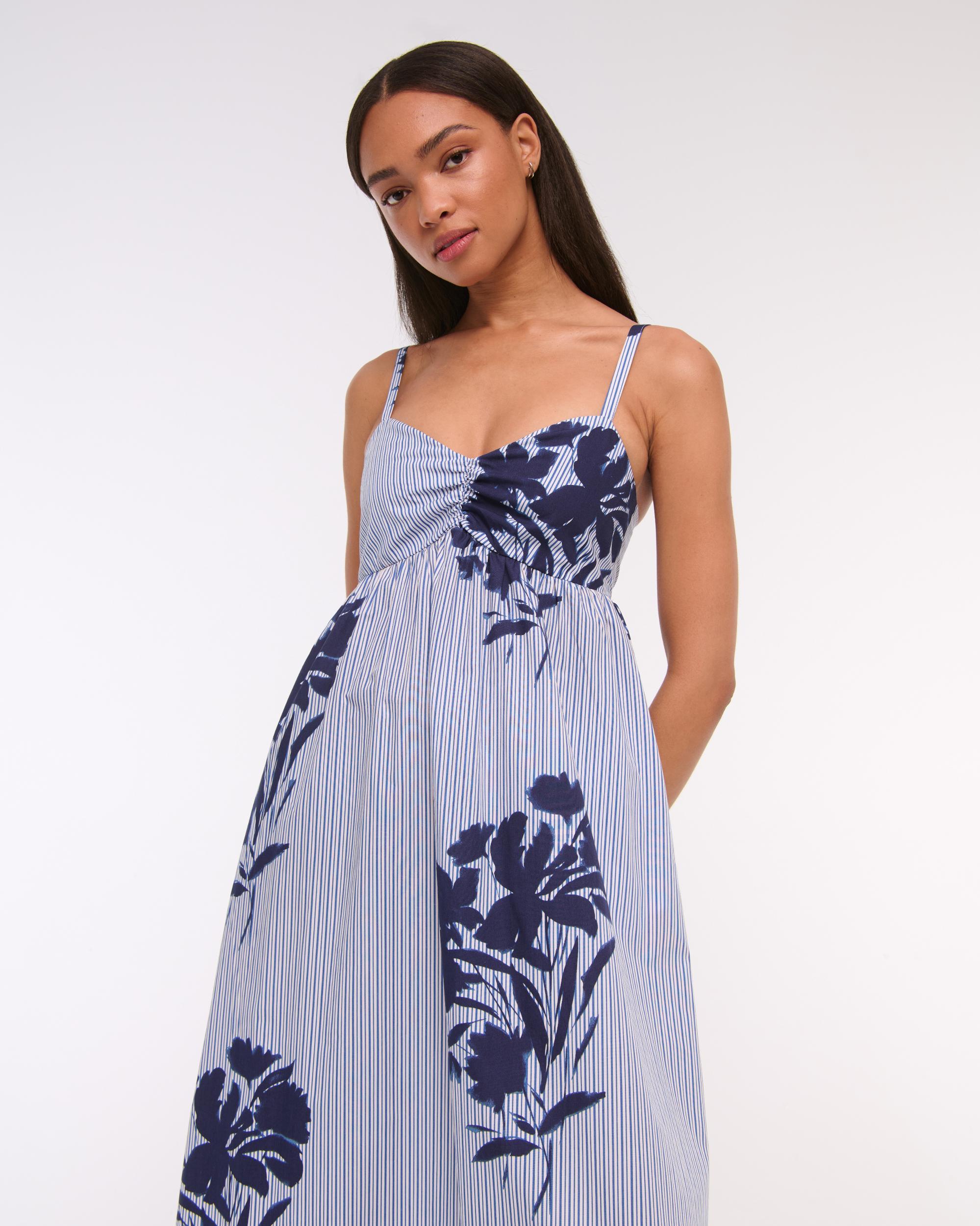Sweetheart Babydoll Maxi Dress Product Image