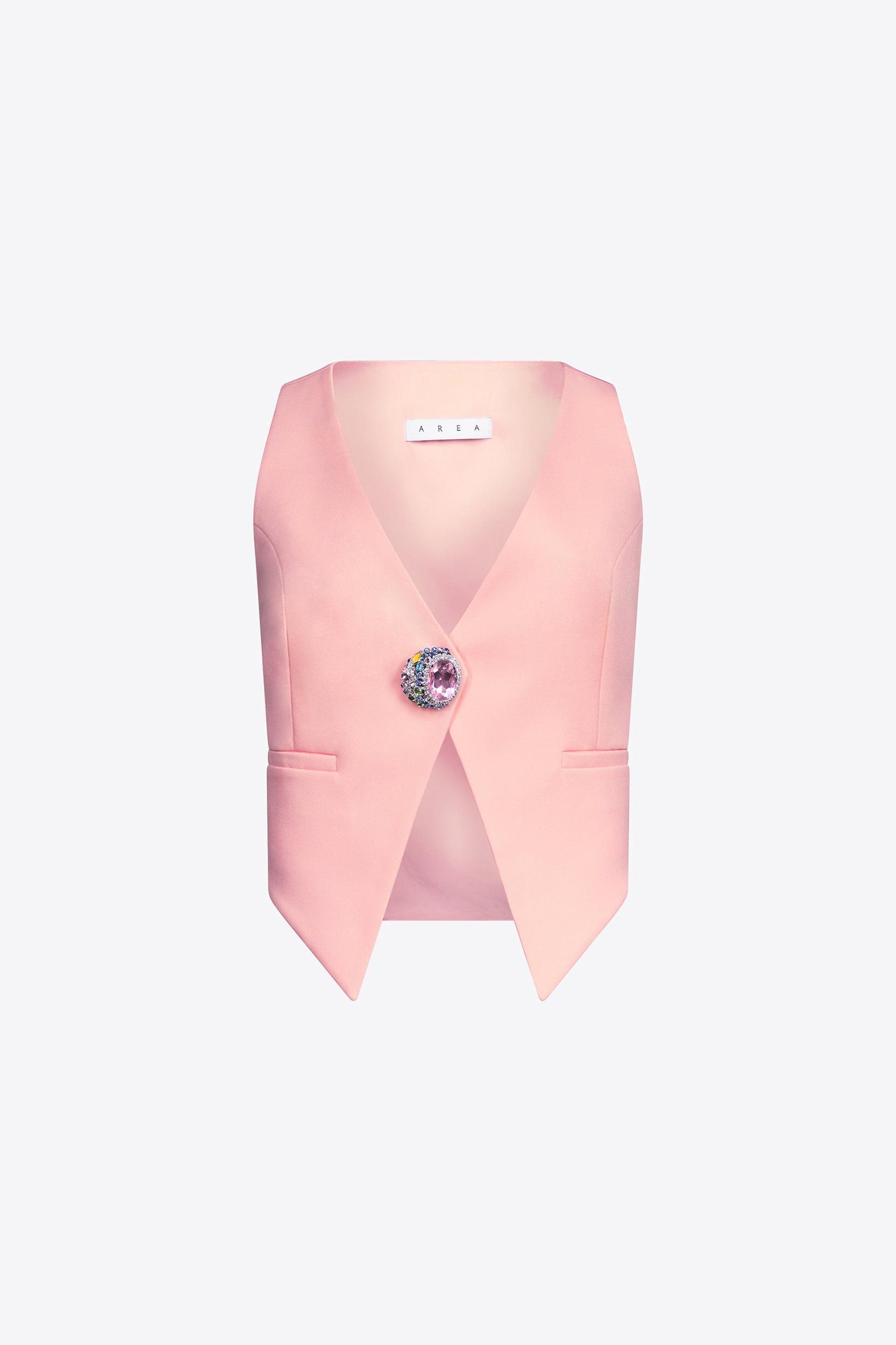 Crystal Gemstone Cluster Gilet Product Image