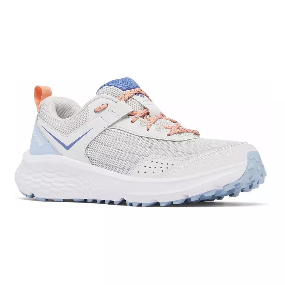 Columbia Vertisol Women's Trail Shoes, Size: 7.5, Silver Gray Pink Product Image