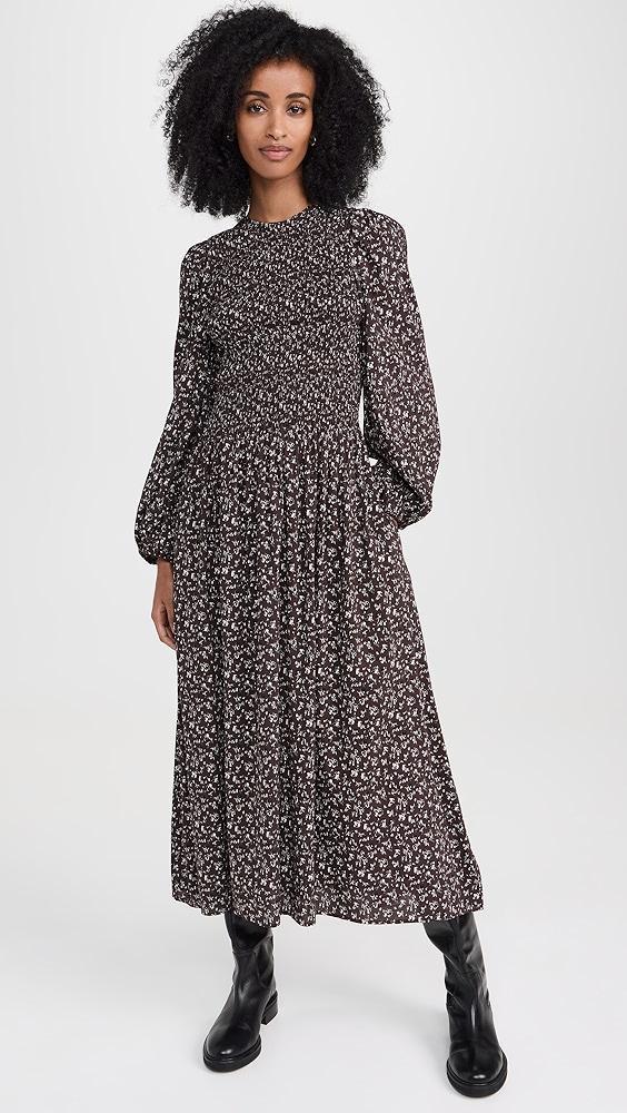 Madewell Long Sleeve Selena Dress | Shopbop Product Image