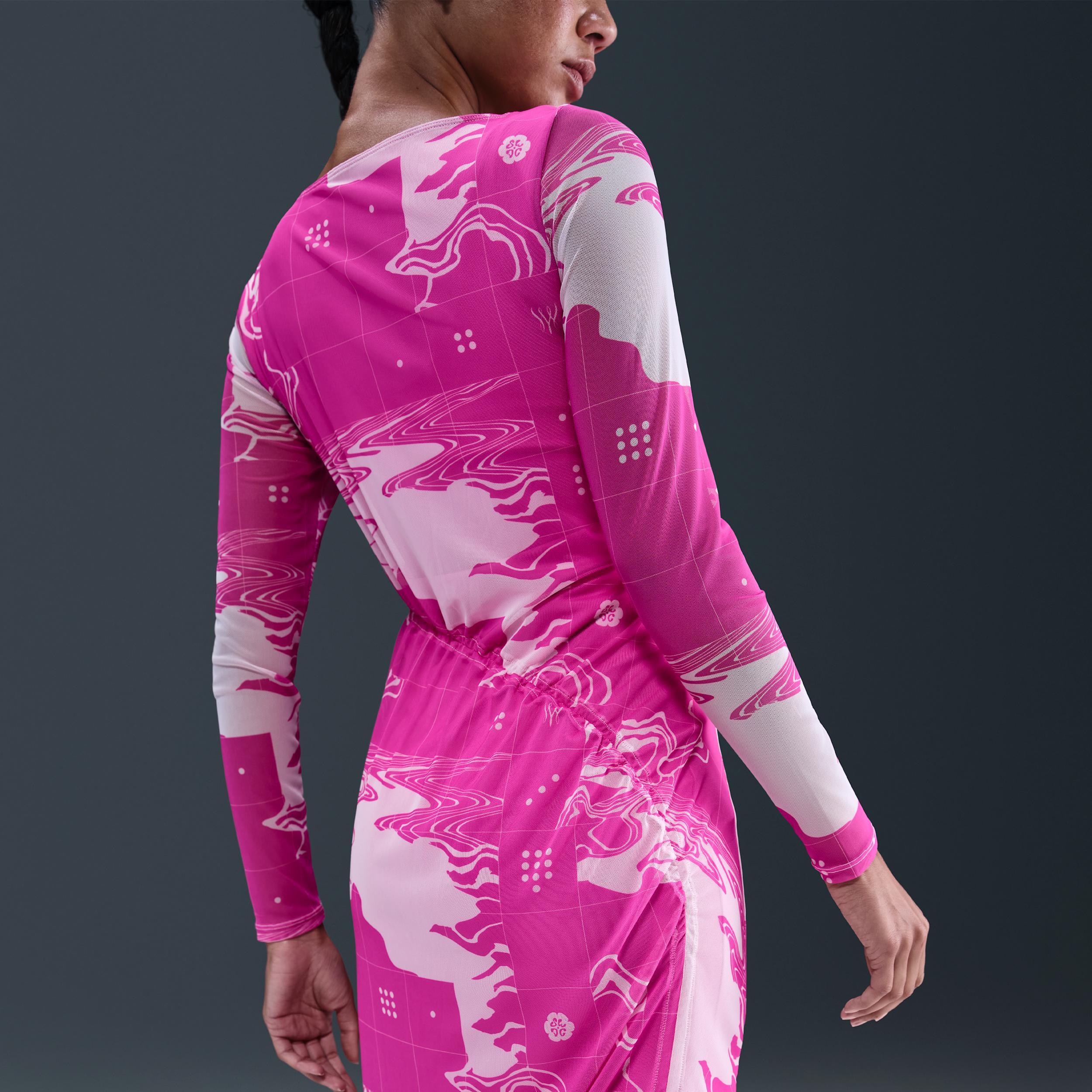 Nike Women's Serena Williams Design Crew Mesh Midi Dress Product Image
